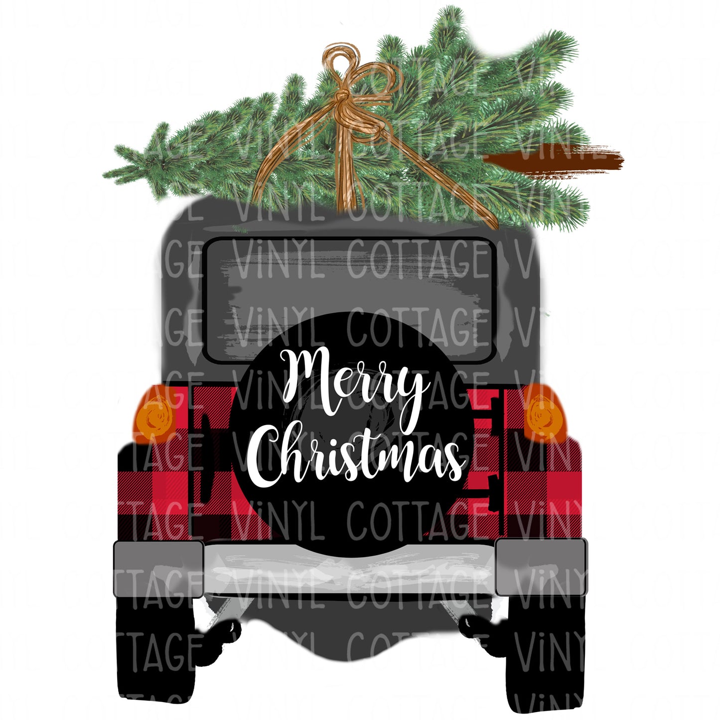 TR518 Christmas Jeep