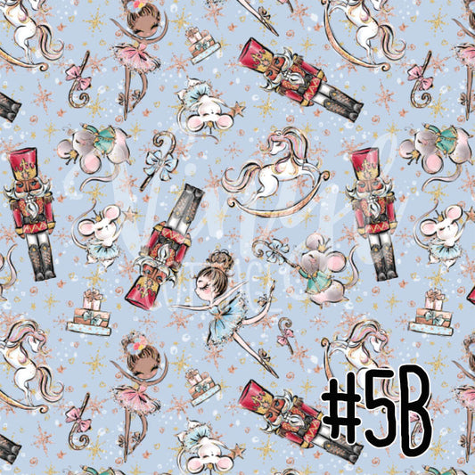 Nutcracker 05 Light Blue Background