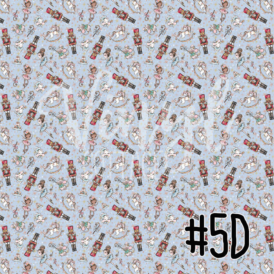 Nutcracker 05 Light Blue Background