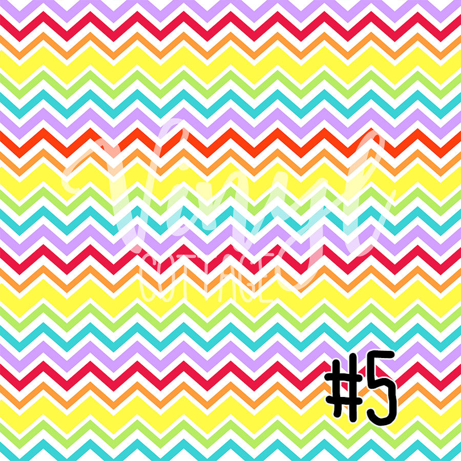 Rainbow Chevron ~ CV01
