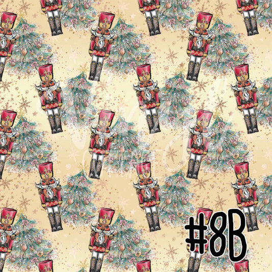 Nutcracker 08 Nutcracker and Christmas Trees