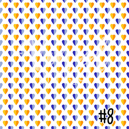Blue and Orange Patterns