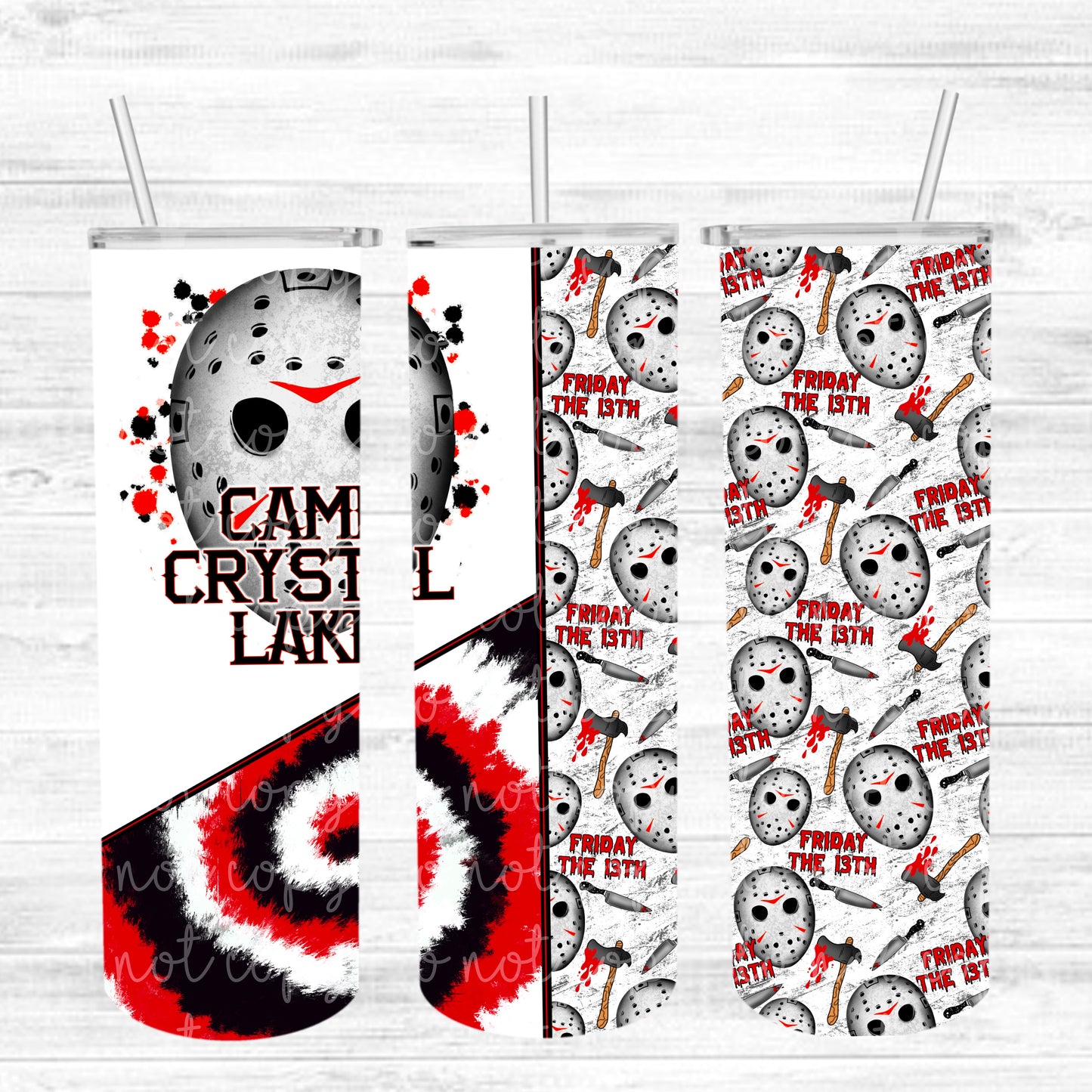 Gone Camping Tumbler Wrap ~ TW29
