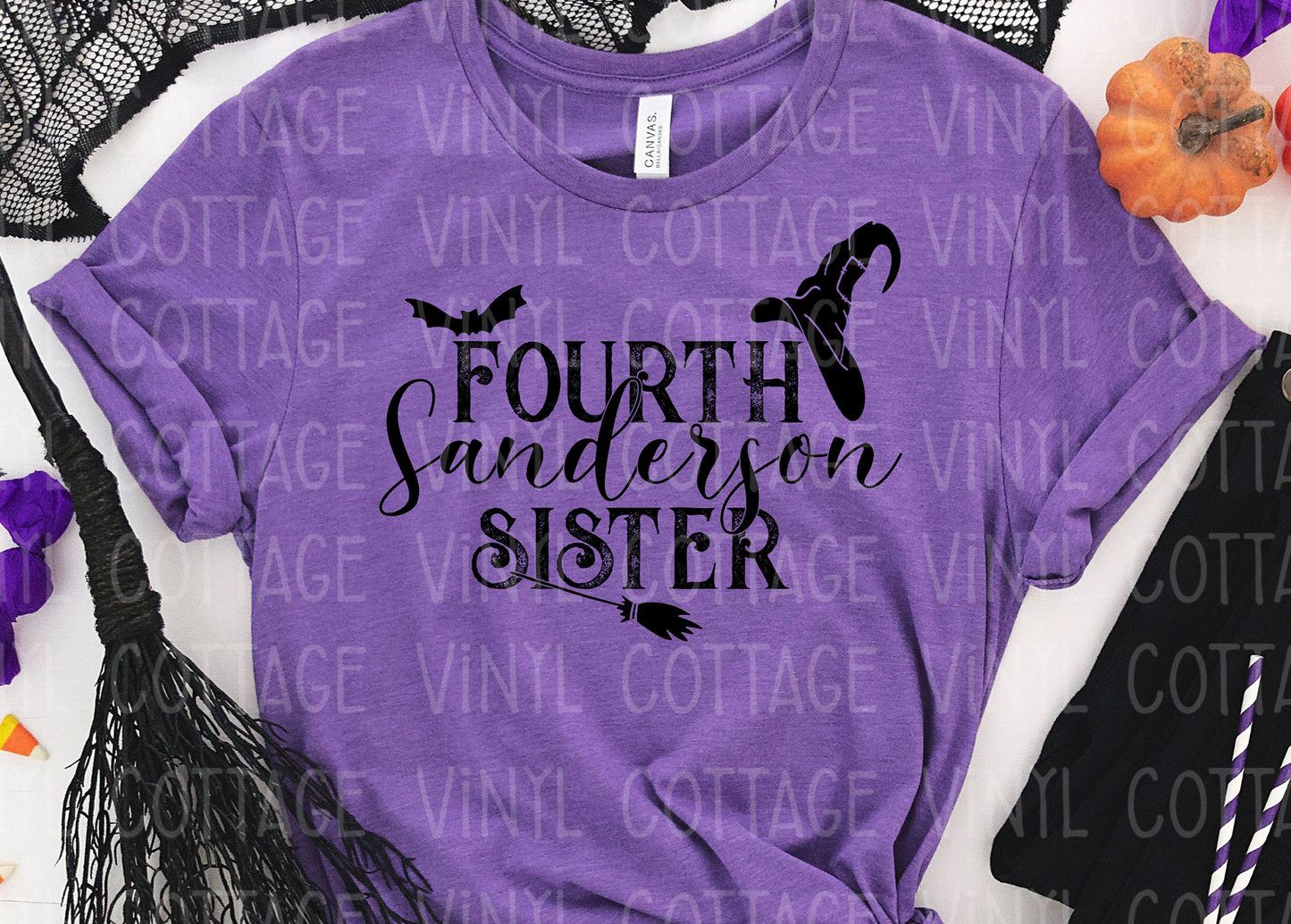 Fourth Sanderson Sister SCREEN PRINT TRANSFER #53