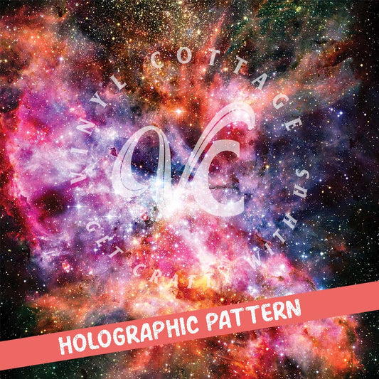 Galaxy ~ Holographic Vinyl ~ HG29