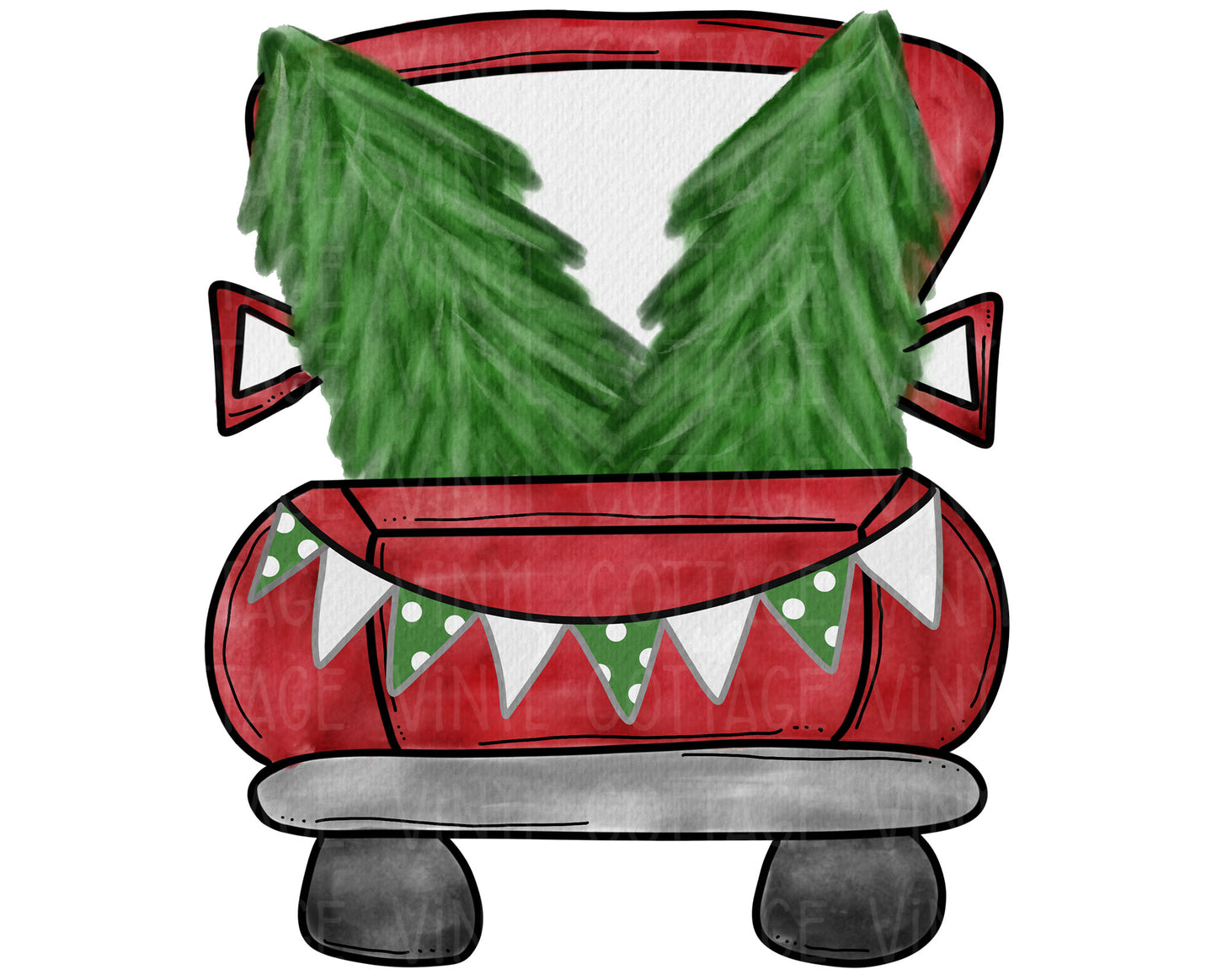 TR135 Christmas Truck