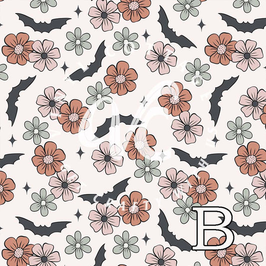 Flowers and Bats ~ FL13