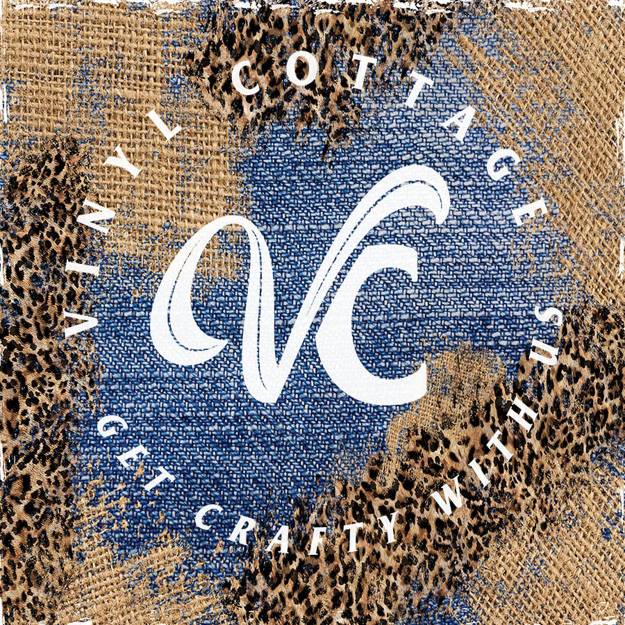 Denim and Leopard ~ PV134