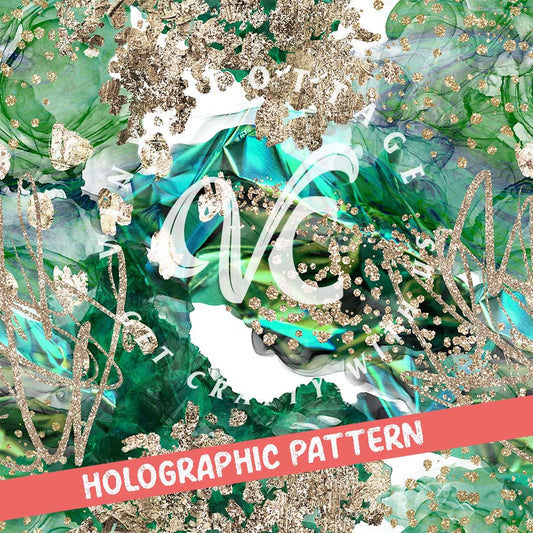 Emerald Envy ~ Holographic Vinyl ~ HG10