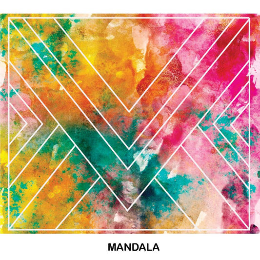 Yellow and Red Grunge ~ Pre-Cut Template