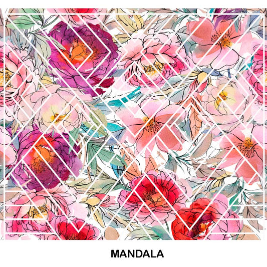 Watercolor Blooms ~ Pre-Cut Template