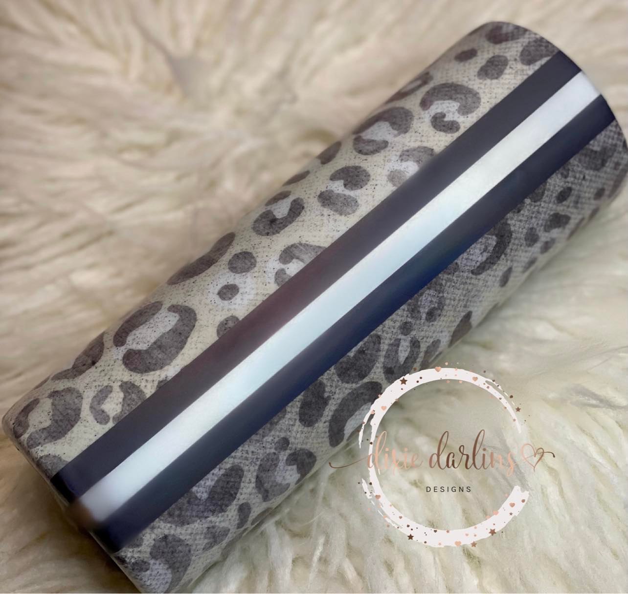 Charcoal Grunge Leopard ~ AP008