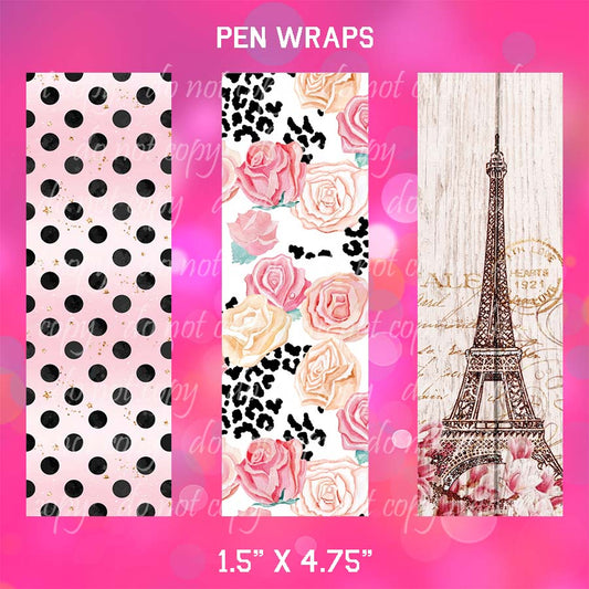 Pen Wraps ~ Paris