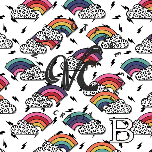 Leopard Cloud Rainbow ~ PV117