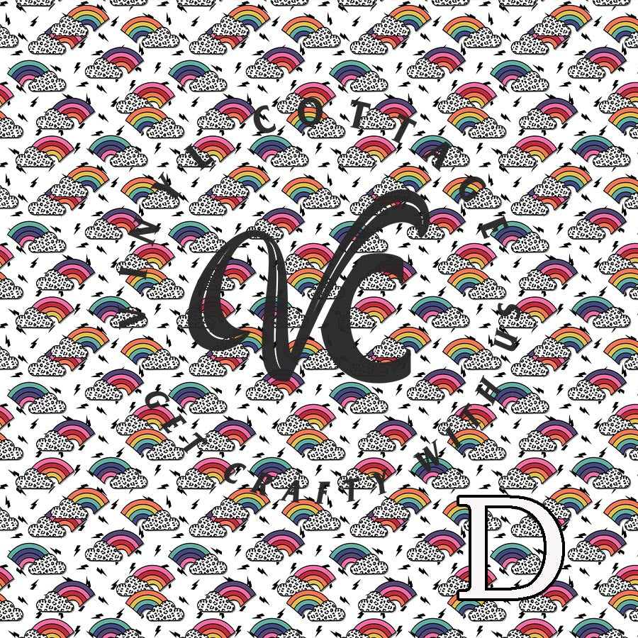 Leopard Cloud Rainbow ~ PV117