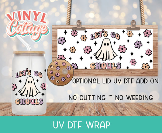 02UV Lets Go Ghouls ~ UV DTF Wrap