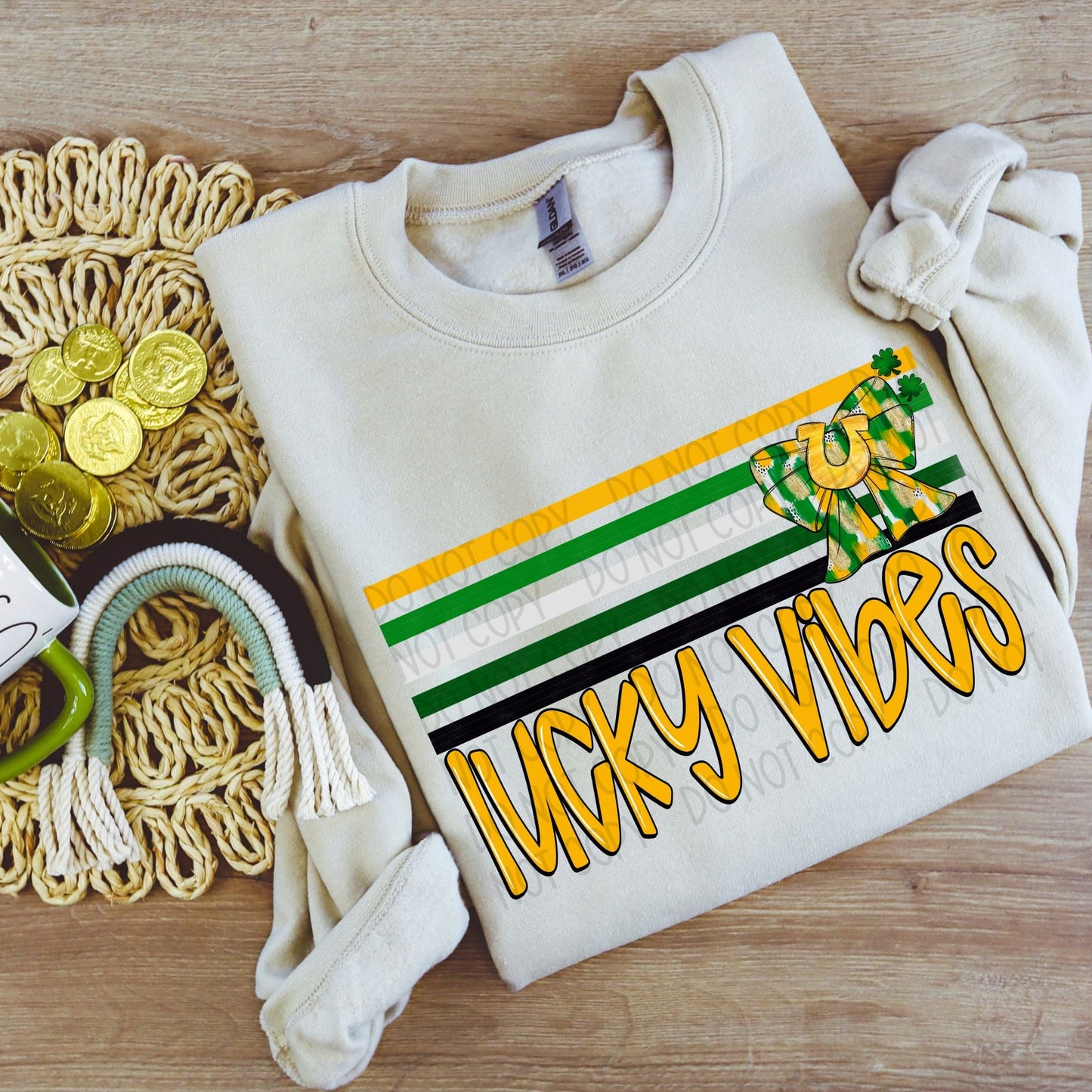 Lucky Vibes ~ SWD25 ~ DTF Transfer