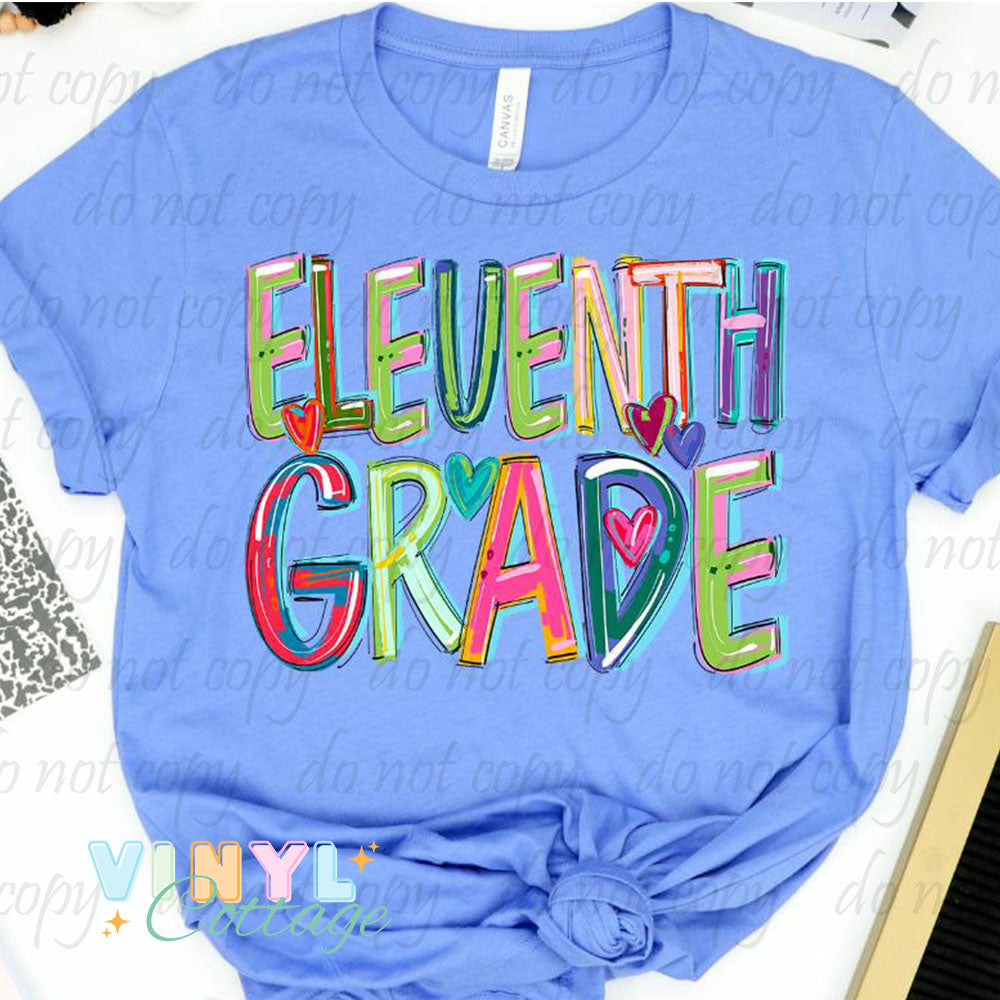 Cheery Grades ~ HTV Transfer