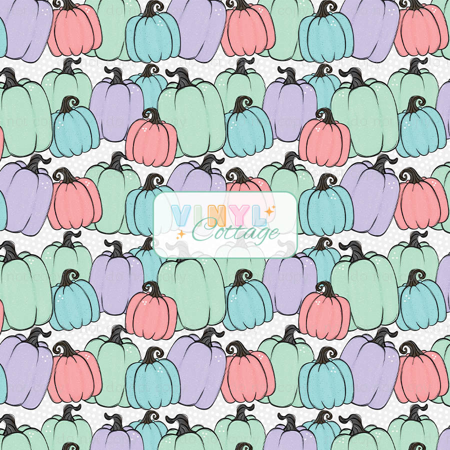 Pastel Pumpkins ~ 1334
