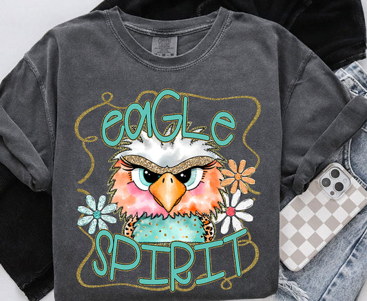 Funky Spirit Mascot ~ Eagle ~ 25SAG ~ DTF Transfers