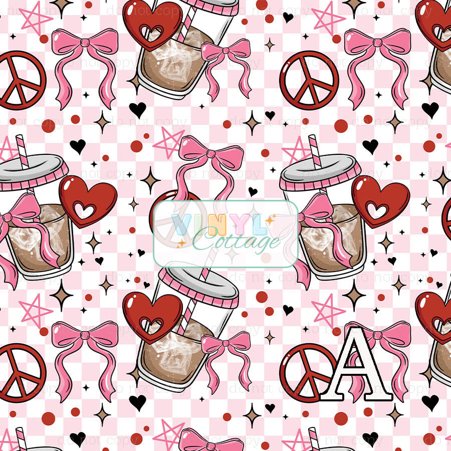 Pink Iced Coffee ~ 1420