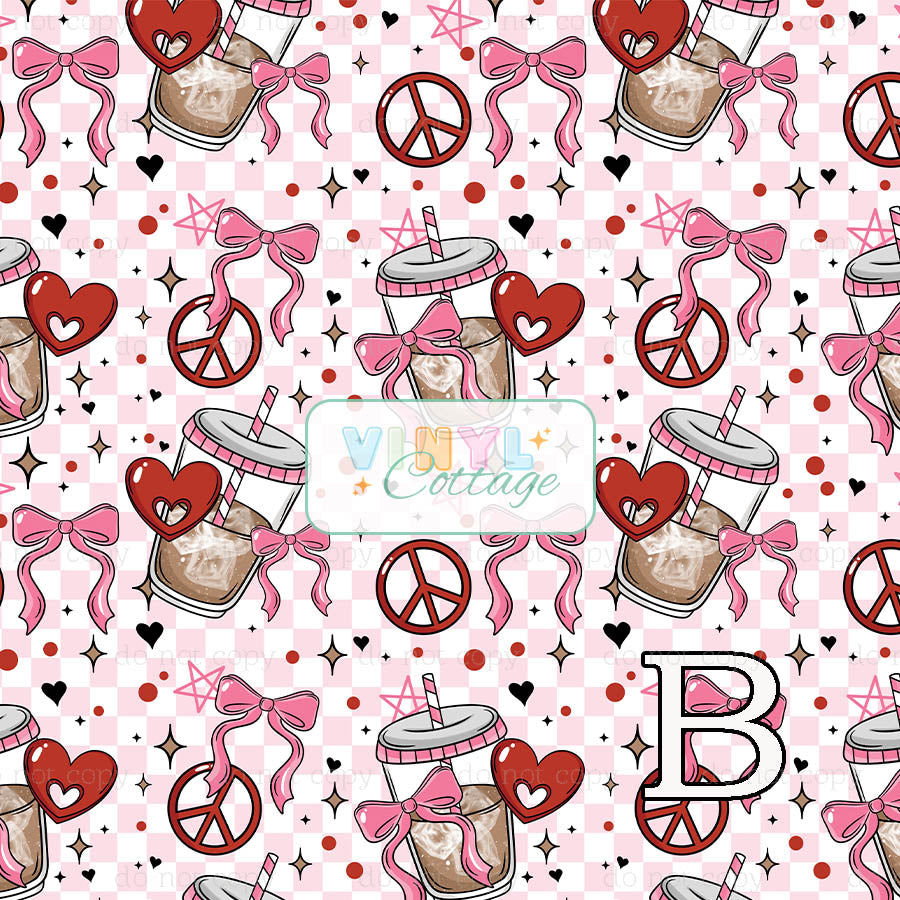 Pink Iced Coffee ~ 1420