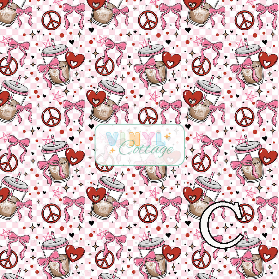 Pink Iced Coffee ~ 1420