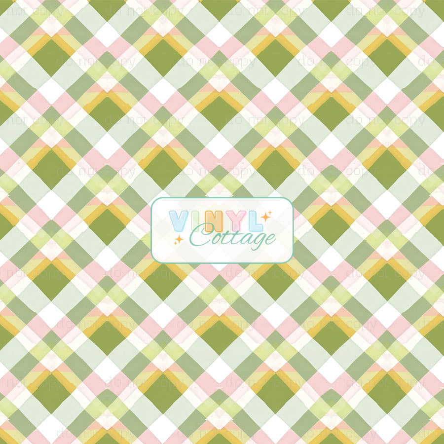 Pastel Plaid ~ 1471