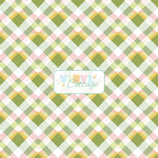 Pastel Plaid ~ 1471