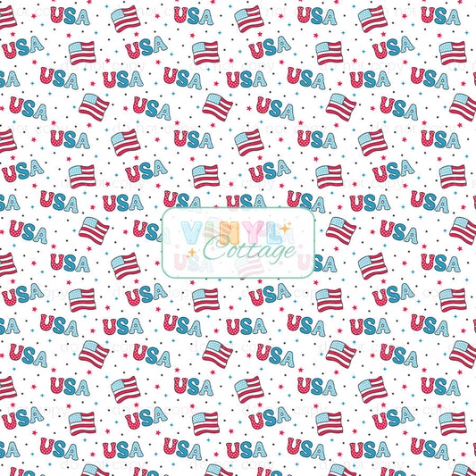 USA Flag  ~ 25ET05 ~ 1498