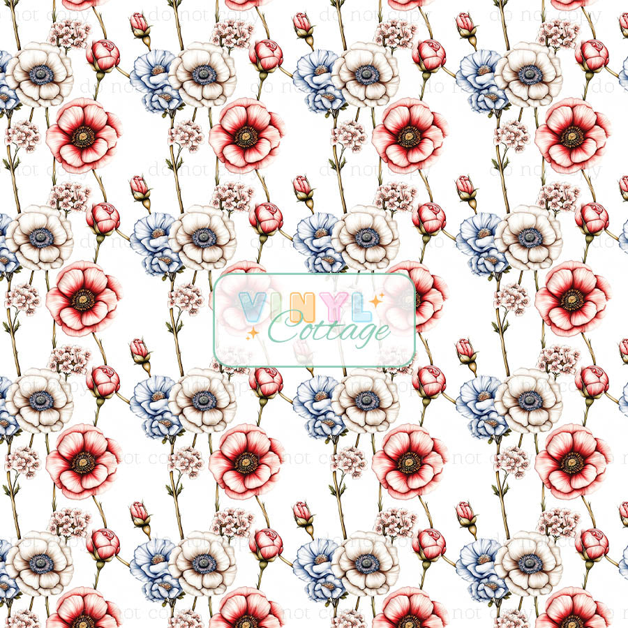 American Blooms ~ 25ET05 ~ 1500