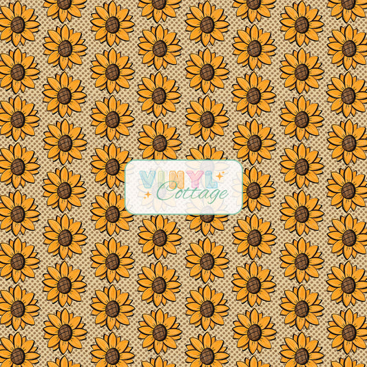 Sunflowers in a Row ~ 1519