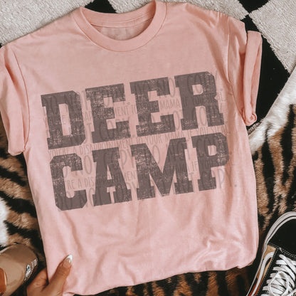 Deer Camp ~ 25SWD08 ~ DTF Transfer