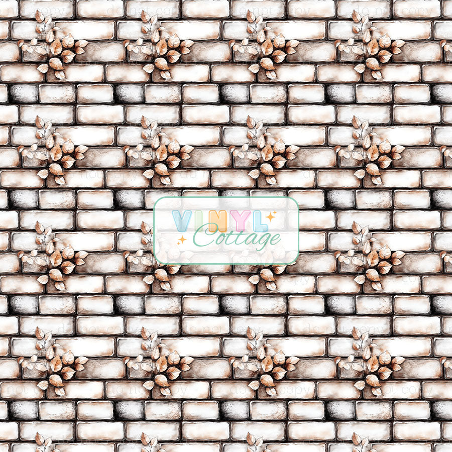 Fall Brick Wall ~ 1522