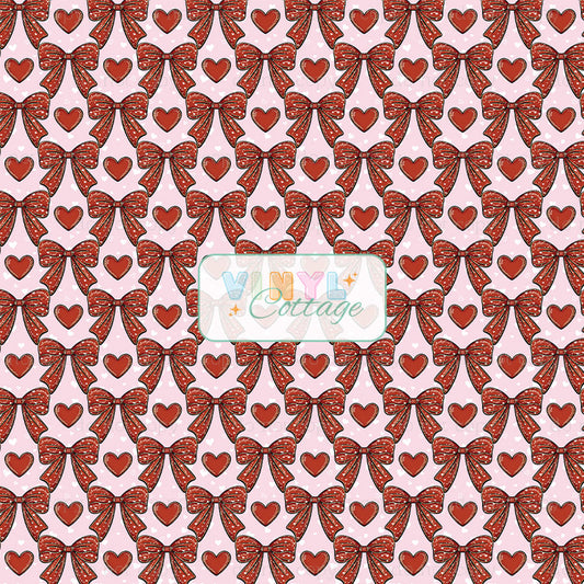 Red Bows and Hearts ~ 1532 ~ 25SDD12