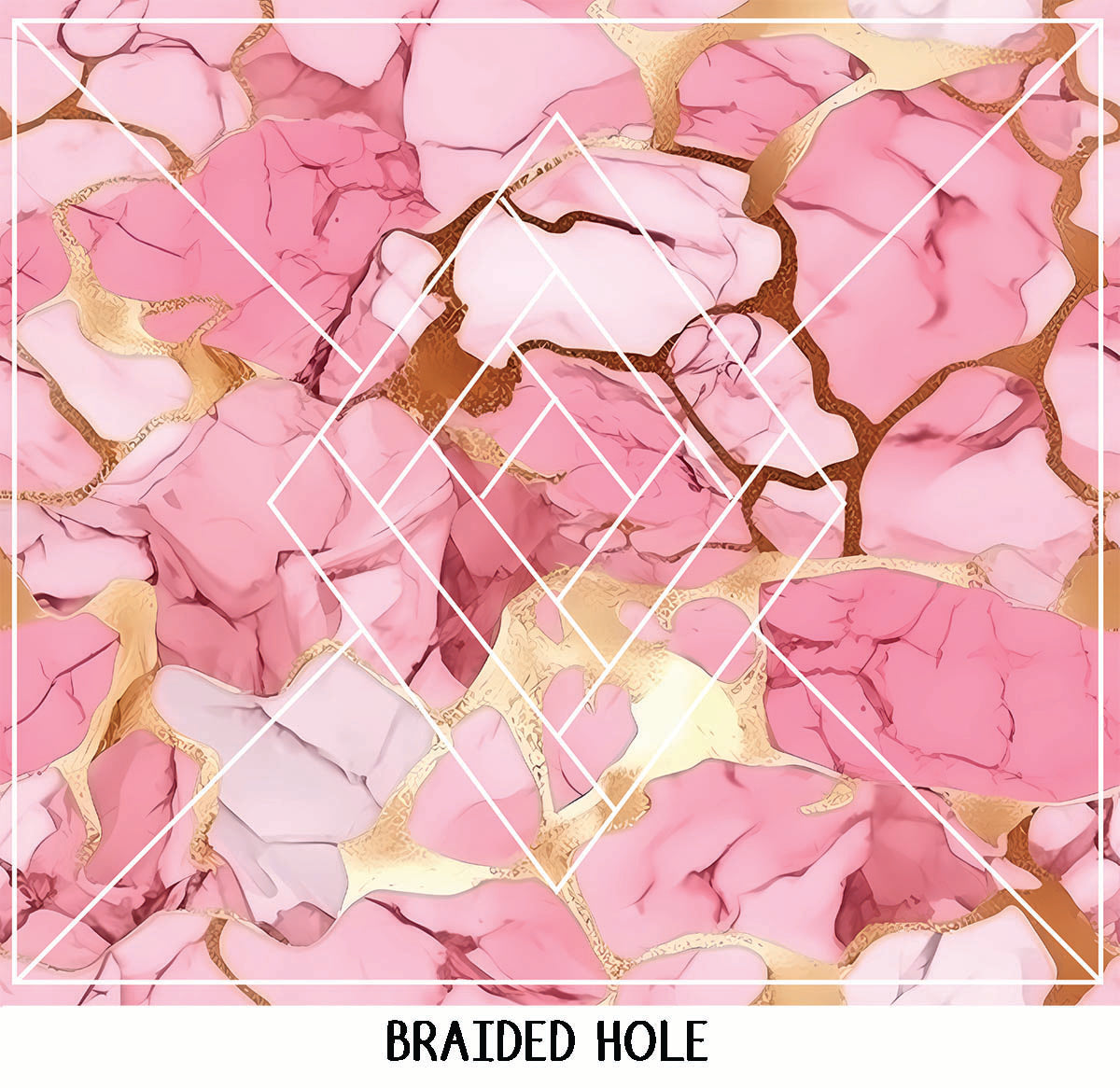 Pink Marble ~ Pre-Cut Template