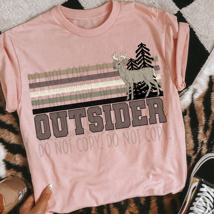 Outsider ~ 25SWD08 ~ DTF Transfer