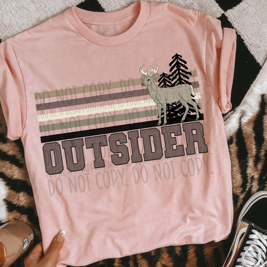 Outsider ~ 25SWD08 ~ DTF Transfer