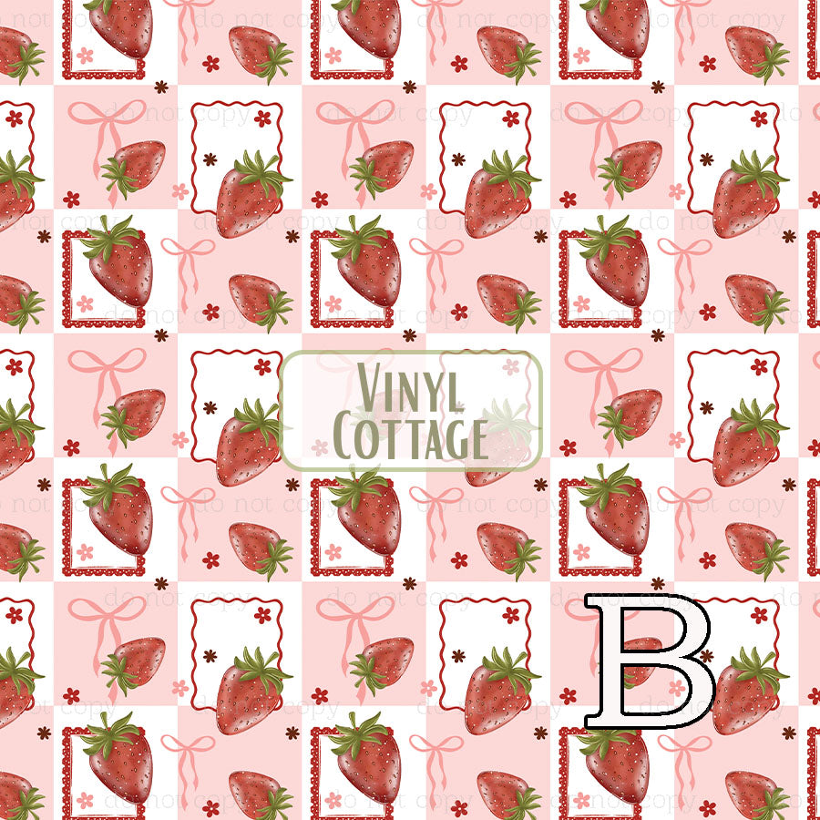 Strawberry Stamps ~ 26CSC03 ~ 1552
