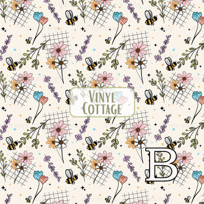 Wildflower Bees ~ 26CSC03 ~ 1558