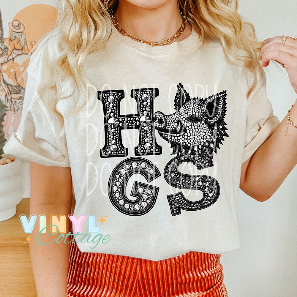 Rhinestone Mascots ~ Heat Transfer