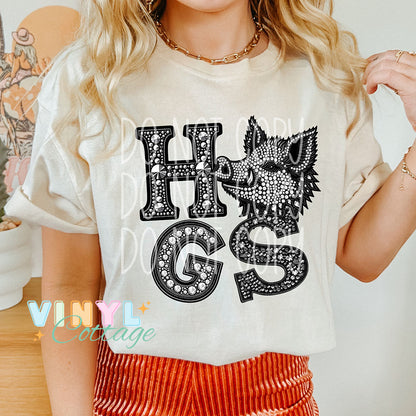 Rhinestone Mascots ~ Heat Transfer