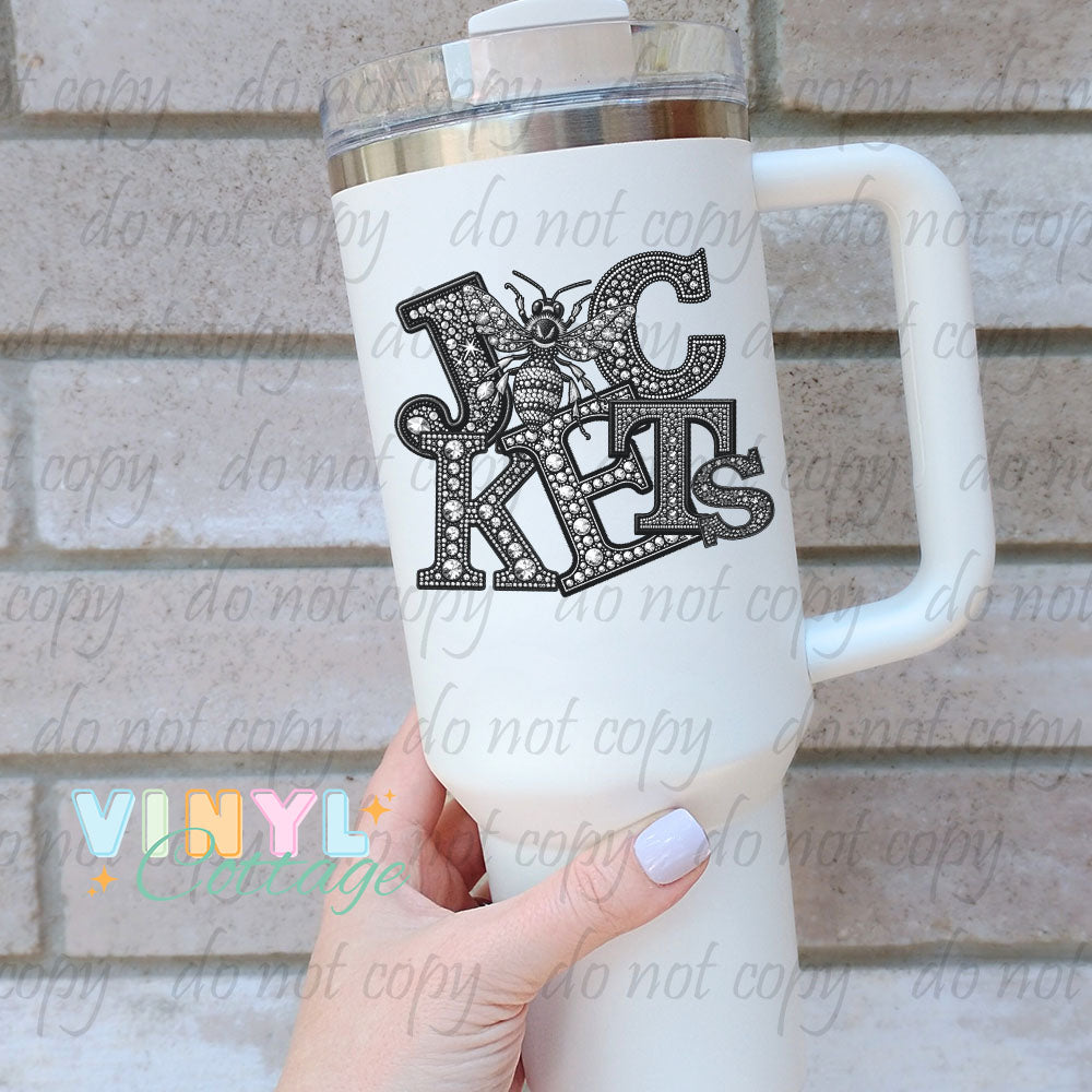 Rhinestone Mascots ~ UV DTF Transfers
