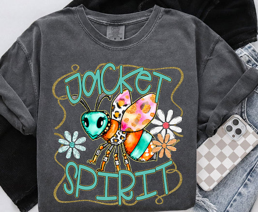Funky Spirit Mascot ~ Jacket ~ 25SAG ~ DTF Transfers