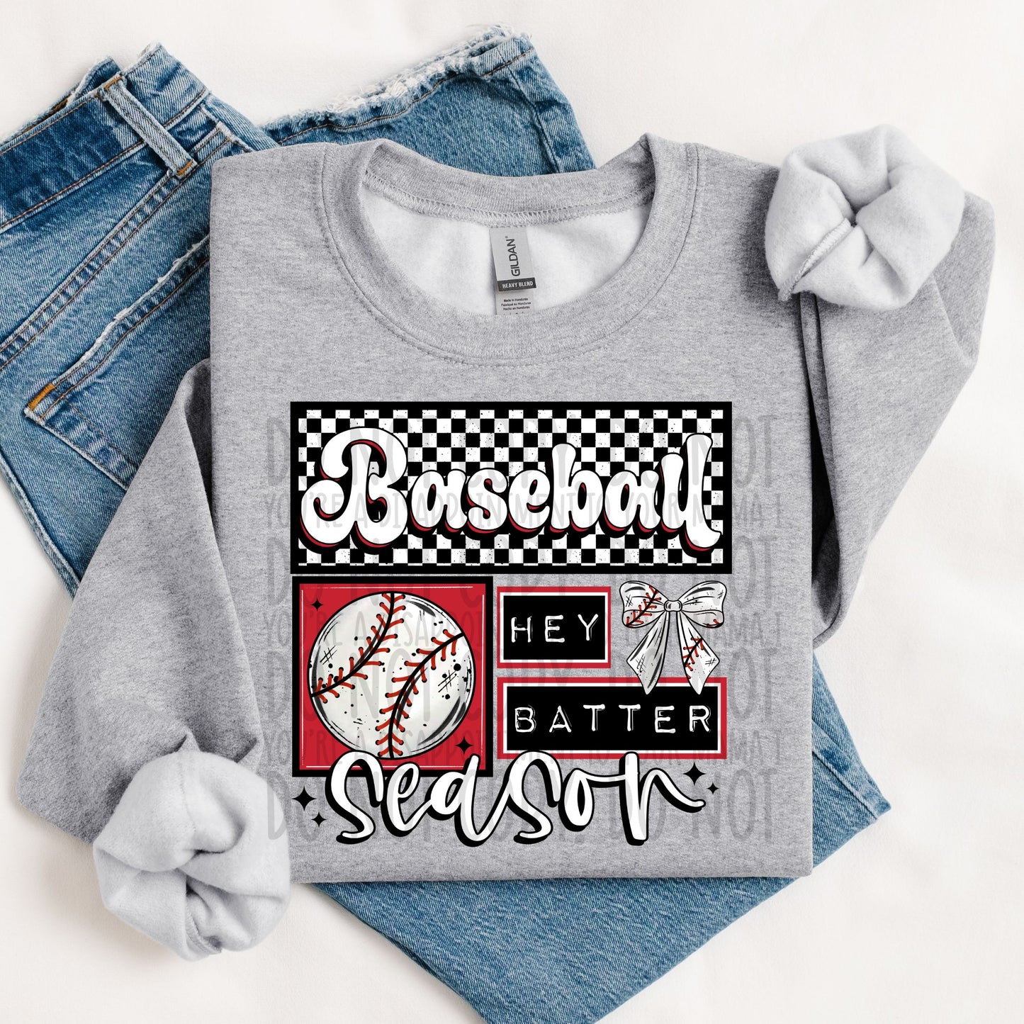Baseball Season ~ 26SWD01 ~ DTF Transfer