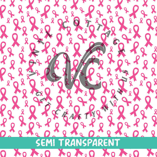 Pink Ribbons ~ Semi Transparent ~ ST27