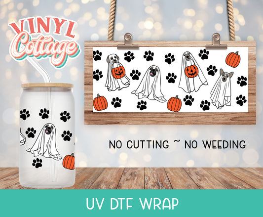 27UV Spooky Pups ~ UV DTF Wrap