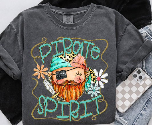 Funky Spirit Mascot ~ Pirate ~ 25SAG ~ DTF Transfers