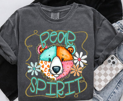 Funky Spirit Mascot ~ Bear ~ 25SAG ~ DTF Transfers