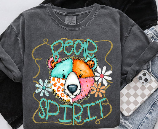 Funky Spirit Mascot ~ Bear ~ 25SAG ~ DTF Transfers